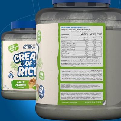 Applied Nutrition Cream of Rice Apple Crumble (2000 g)