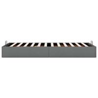 Bedframe zonder matras 90x190 cm stof donkergrijs - thumbnail