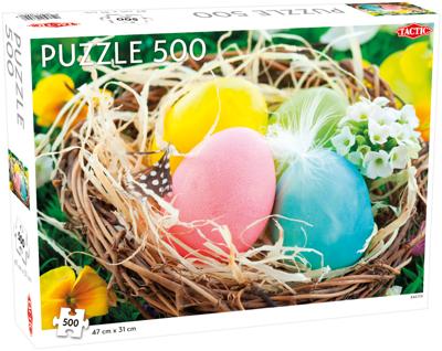 Tactic legpuzzel Paaseieren 67 x 48 cm 500 stukjes Tactic legpuzzel Paaseieren 67 x 48 cm 500 stukjes