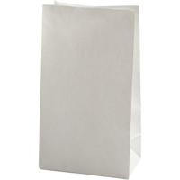 Creativ Company Papieren zakken, h: 27 cm, afm 9x15 cm, 46 gr, wit, 100 stuk/ 1 doos - thumbnail