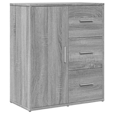 Dressoir 60x31x70 cm bewerkt hout grijs sonoma Dressoir 60x31x70 cm bewerkt hout grijs sonoma