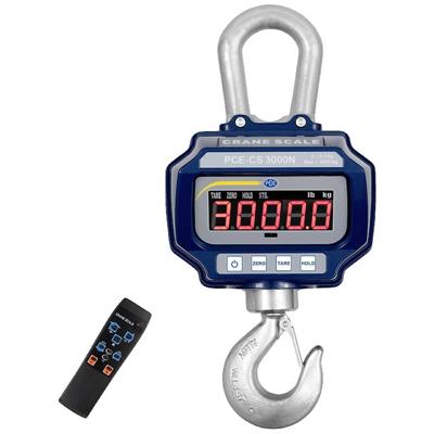 PCE Instruments Kraanweegschaal Weegbereik (max.) 3000 kg Resolutie 500 g Zwart PCE Instruments Kraanweegschaal Weegbereik (max.) 3000 kg Resolutie 500 g Zwart