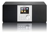 Lenco DIR-200 Digitale internetradio, wifi, met DAB/DAB+ en FM-tuner, radiowekker (7 cm TFT-kleurendisplay, 2 wektijden, AUX-ingang, line-uitgang, afstandsbediening), zwart - thumbnail