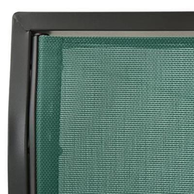 VidaXL Schommelbank 170 cm textileen en staal groen VidaXL Schommelbank 170 cm textileen en staal groen