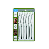 Amefa Chuletero Steakmessen 6 Stuks RVS - thumbnail