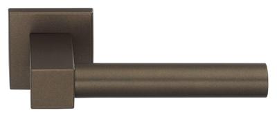 Formani Eric Kuster BOBBY EK101 deurkruk ongeveerd op rozet - brons