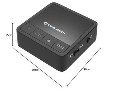 Oehlbach: BTR Evolution 5.2 Bluetooth® Zender/Ontvanger - Zwart - thumbnail