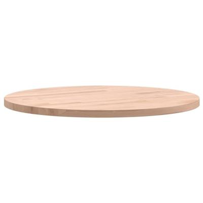 Tafelblad rond 40x1,5 cm massief beukenhout