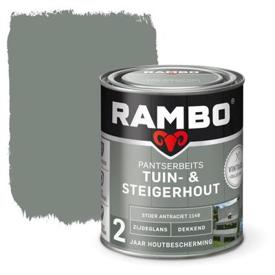 Rambo Tuin- & Steigerhout - Stoer Antraciet 1148