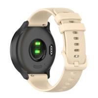 Garmin Venu 3s / Vivoactive 4s / Venu 2s / Vivomove 3s / Forerunner 255s - Sportband met motief - Beige - thumbnail