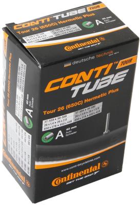 Continental binnenband "tour 26 hermetic plus" conti tube tour 26" 37/47-559/597 a40 her Continental binnenband "tour 26 hermetic plus" conti tube tour 26" 37/47-559/597 a40 her