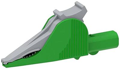 Electro PJP 5066-IEC-CD1-V Krokodillenklem Steekaansluiting 4 mm CAT III 1000 V, CAT IV 600 V Groen Electro PJP 5066-IEC-CD1-V Krokodillenklem Steekaansluiting 4 mm CAT III 1000 V, CAT IV 600 V Groen