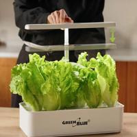 GreenBlue Intelligent Indoor Plant Growing System, SMART pot, 4L inhoud, voor 12 planten, full spectrum LED's, GB133 - thumbnail