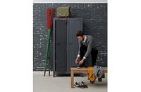 WOOOD Opbergkast 'Kluis', kleur grijs - thumbnail