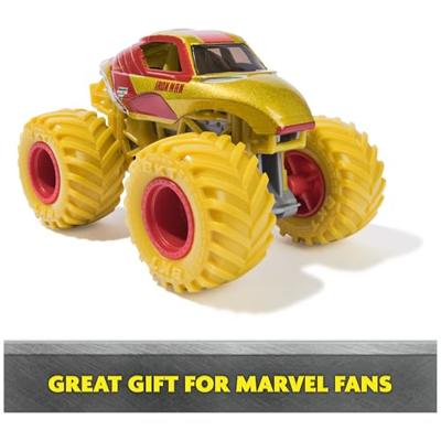 SPIN MASTERPAKKET VAN 5 MARVEL GEGOTEN VOERTUIGEN 1:64 Monster Jam