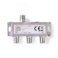 Satelliet F-splitter | Max 10,5 dB demping | 5 - 2400 MHz | 3 uitgangen - thumbnail