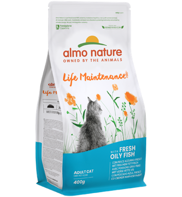 Almo Nature Life Maintenance met vette vis kattenvoer 2 x 2 kg