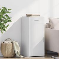 Dressoir 40x42,5x93 cm bewerkt hout wit - thumbnail