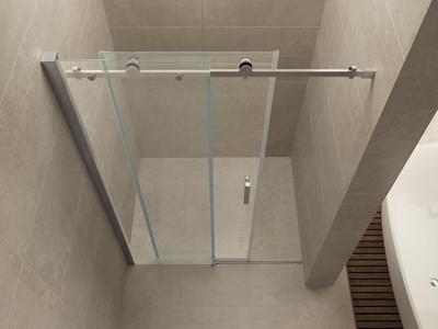 Wiesbaden Slide nis schuifdeur 1400 x 2000 x 8 mm nano helder glas/chroom 20.3853