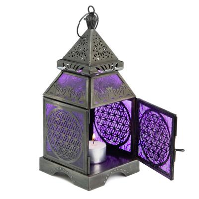 Sfeerlicht Oosterse Lantaarn Flower of Life (25 cm) Sfeerlicht Oosterse Lantaarn Flower of Life (25 cm)