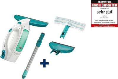 Leifheit 51016 elektrische raamreiniger Blauw, Wit - thumbnail