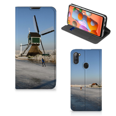 Samsung Galaxy M11 | A11 | Book Cover | Schaatsers Samsung Galaxy M11 | A11 | Book Cover | Schaatsers