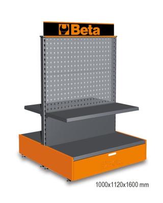 Beta C68G/4-"Gondel" Vloer Display 4 Mtr - 068000054