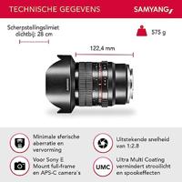Samyang 14mm F/2.8 ED AS IF UMC Sony E, Sony FE - thumbnail