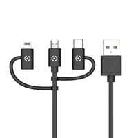 Celly 3 in 1 Universal Kabel - 0517504 - thumbnail