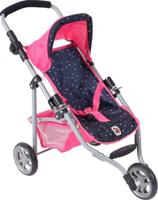 Poppenwagen Jogger Lola - Confetti Pink - thumbnail
