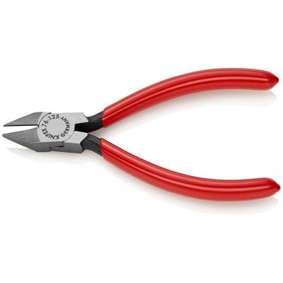 Knipex 76 81 125 76 81 125 Elektronica en fijnmechanica Zijkniptang Met facet 125 mm