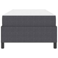 Bedframe Donkergrijs 100 x 200 cm Katoenen stof - thumbnail