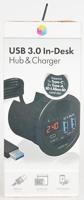 ICY BOX USB 3.2 Gen 1-hub 3 poorten Zwart - thumbnail