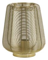Light & Living Tafellamp 'Adeta' 22cm, goud - thumbnail
