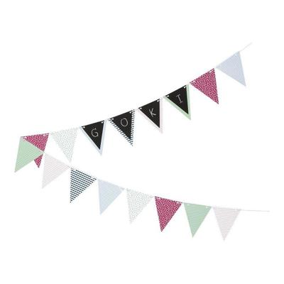 Goki Maak je eigen vlaggenlijn, 5m met krijtje