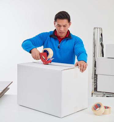 Plakband TESA 50 mm x 66 m Transparant PVC