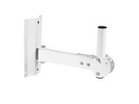 Omnitronic WH-1 Luidspreker-wandbeugel Plafondhouder, Kantelbaar, Zwenkbaar Wit 1 stuk(s) - thumbnail