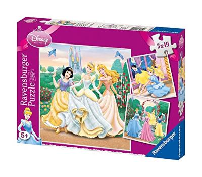 DISNEY PRINSES Puzzel 3 x 49 stks - Disney