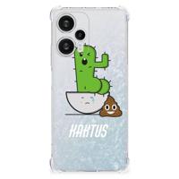 Xiaomi Poco F5 Stevig | Bumper Hoesje | Cactus Poo - thumbnail