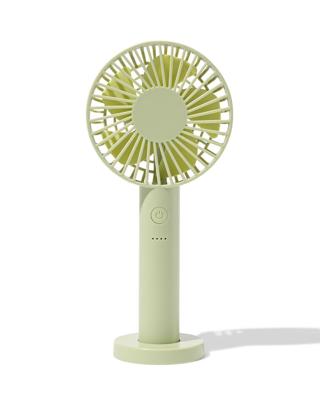 HEMA Handventilator ⌀11.5x23.5cm groen (lichtgroen)