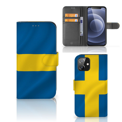 iPhone 12 | 12 Pro (6.1") | Bookstyle Case | Zweden iPhone 12 | 12 Pro (6.1") | Bookstyle Case | Zweden