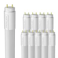 Set van 10 LED TL Buizen 150cm - T8 G13 Fitting - 24 Watt 2640 lumen (110/W) - 4000K neutraal wit - Flikkervrij - Vervangt 58 Watt (58W/840) - Incl. Starter - thumbnail