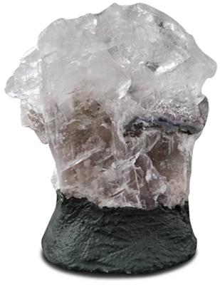 Uniek Mariaglas Heldere Witte Seleniet