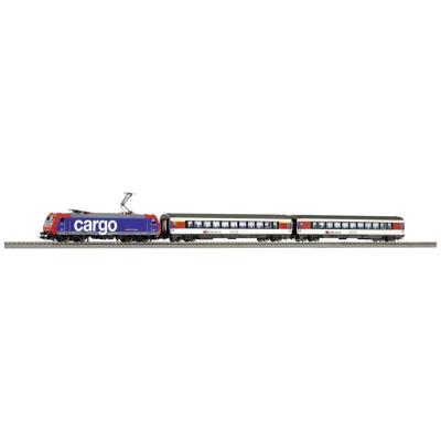 Piko H0 59107 H0 PSCwlan-startset EC elektrische locomotief Re 484 van de SBB Piko H0 59107 H0 PSCwlan-startset EC elektrische locomotief Re 484 van de SBB