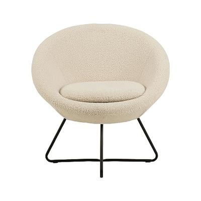 Bendt Fauteuil 'Lærke' Teddy, kleur Beige