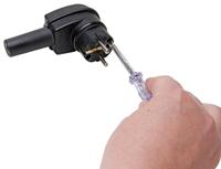 Kopp Randaarde stekker RUBBER haaks Kopp - 6141195 - thumbnail