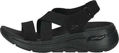 Skechers Sandalen Go Walk Arch Fit 140257/BBK Zwart-39 maat 39 - thumbnail