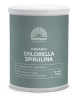 Mattisson HealthStyle Organic Chlorella Spirulina Poeder - thumbnail