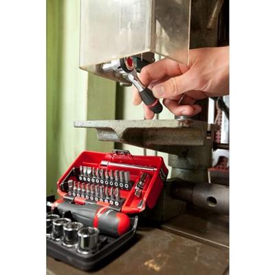 Facom Ultra Compacte Doppenset 1/4" 6-kant met Ratel R.360 - R.360NANOPB - thumbnail