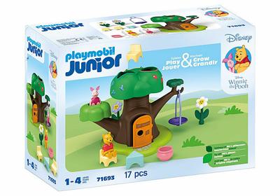 PLAYMOBIL JUNIOR 71693 Winnie de Poeh en Knorretje met cabine
